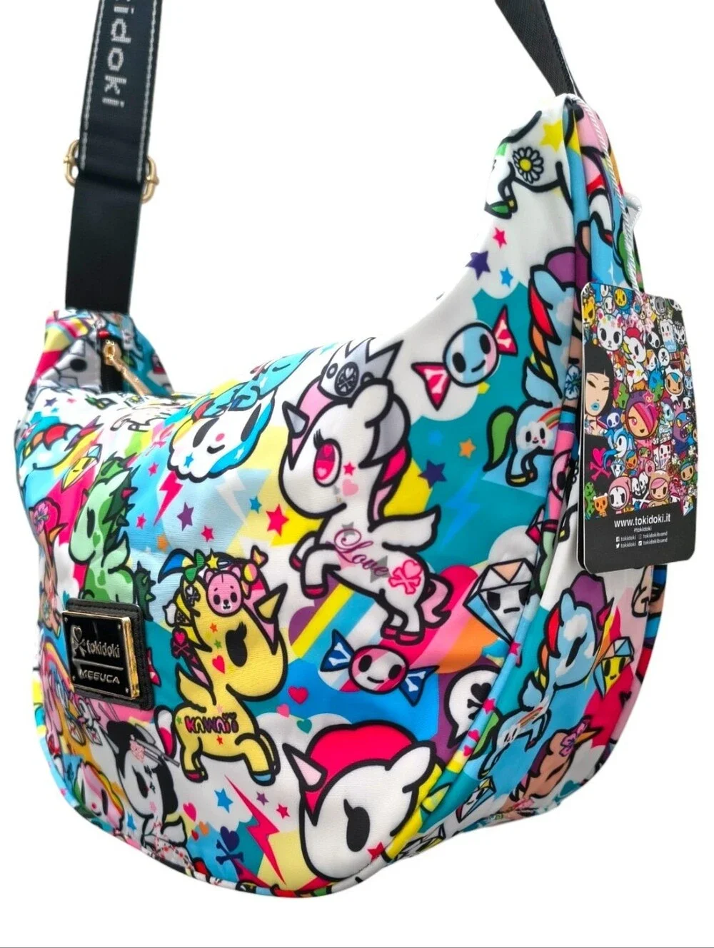 TOKIDOKI UNICORNO Hobo Harajuku Streetwear Multi Colored BAG
